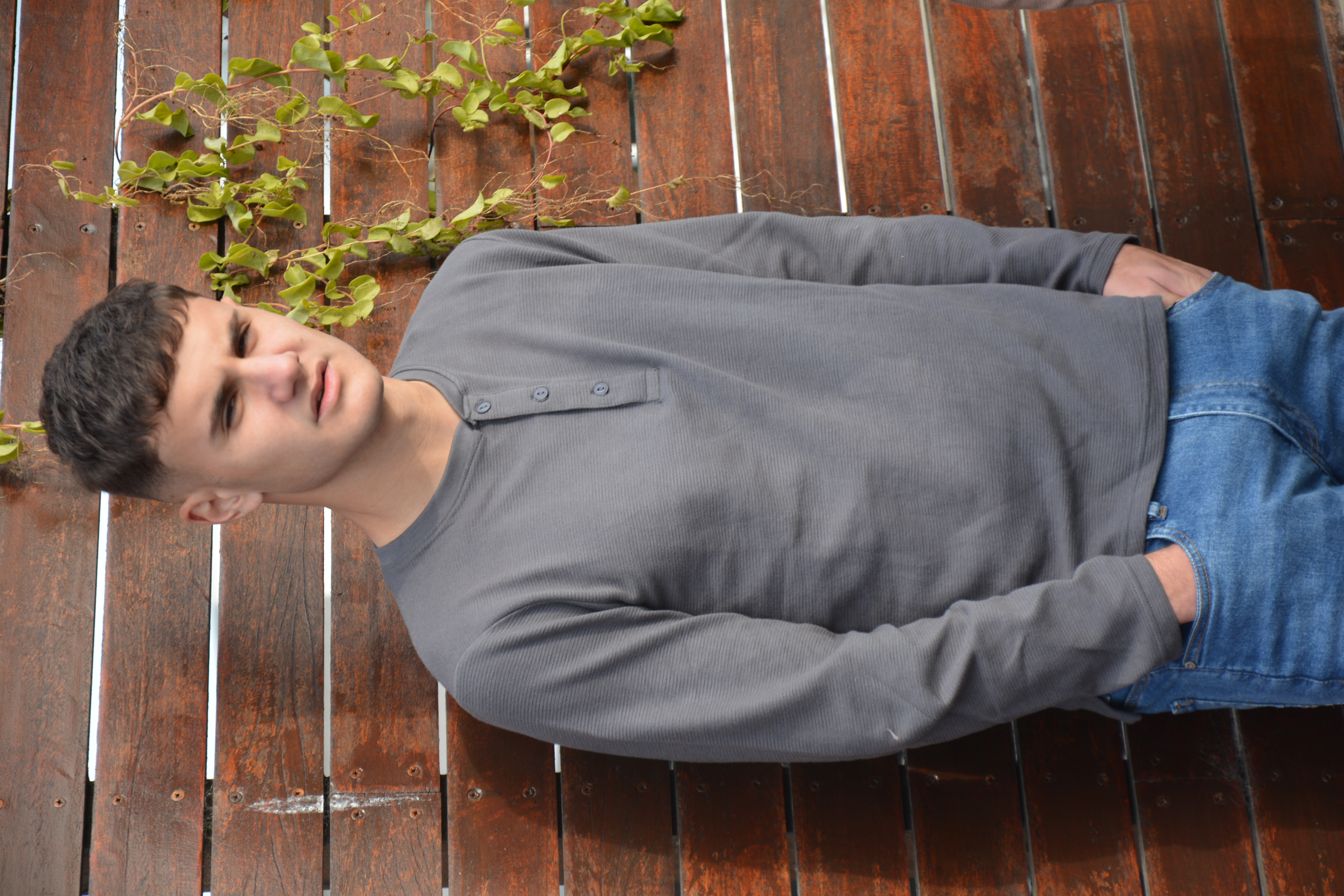Remera Henley